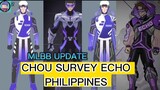 NEW CHOU ECHO PHILIPPINES M4 TO MLBB UPDATE #monile legends #mlbb chou