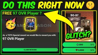 GLITCH? FREE 97 OVR Player 🤯, Investment Tips TOTS - 0 to 100 OVR as F2P [Ep16]