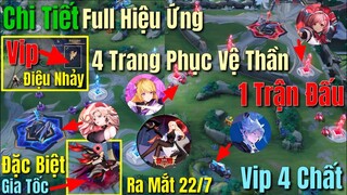 Chi Tiết Full Hiệu Ứng Đặc Biệt, Điệu Nhảy Lauriel Vệ Thần - 4 Trang Phục Vệ Thần 1 Trận Đấu Sẽ NTN