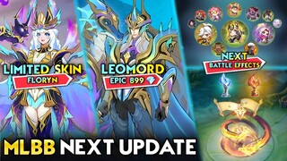 LEOMORD 899 DM | FLORYN LIMITED SKIN | NEXT BATTLE EFFECT - Mobile Legends #whatsnext