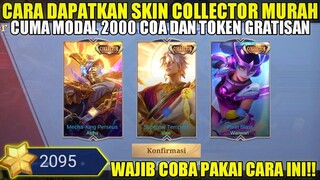 MURAH BANGET! CARA DAPATKAN SKIN COLLECTOR ALPHA CUMA MODAL 2000 CRYSTAL OF AURORA - MOBILE LEGENDS