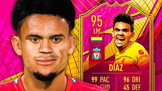 100% WORTH IT! 🤩 95 Futties Díaz Player Review - FIFA 22 Ultimate Team