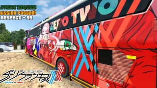 SHARE LIVERY BUSSID SHD ORI ZERO TWO / DARLING IN THE FRANXX