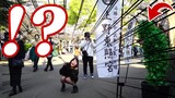 (JAPAN)Screaming Japanese girls in "Ueno Toshogu" ,Tokyo JAPAN | Bushman prank