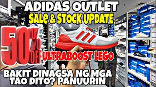 ADIDAS OUTLET SALE & STOCKS UPDATE DINAGSA NG TAO