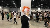 After adding sound effects to the coser of Kurosaki Ichigo in the comic exhibition