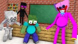 Monster School : BABY KISSY MISSY AND HUGGY WUGGY PREGNANT CHALLENGE ALL EPISODE Minecraft Animation