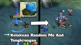 Kelakuan Absurd Dan Random Me And The Boys😂 [MLBB EXE]