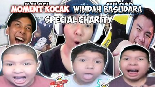 MOMEN KOCAK WINDAH BASUDARA SPECIAL CHARITY || KETEMU BOCIL RASIS DAN OM GAY OME TV