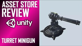 UNITY ASSET REVIEW | TURRET MINIGUN | INDEPENDENT REVIEW BY JIMMY VEGAS ASSET STORE