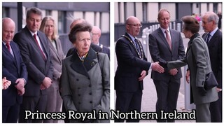 Princess Anne visits College Campus in Northern Ireland with the goal to go green!