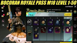 Bocoran RP M18 Lvl 1-50 | Pubg Mobile