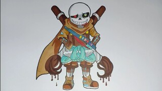 How To Draw Ink Sans Phase3 Cách Vẽ Sáng Tạo Sans