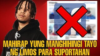 PRICETAGG NAGPAYO SA MGA ASPIRING RAPPER NA WAG UMASA SA MGA KAIBIGAN SA FACEBOOK | FLIPTOP