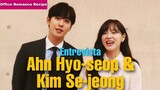Entrevista RealFood Office romance com Ahn Hyo-seop e Kim Se-jeong
