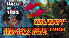 KUMA DAN ROBOT KUNO BERTUKAR JIWA ⁉️ SPOILER HALU ONE PIECE CHAPTER 1102