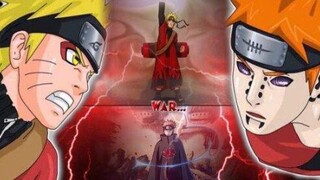 "Cắt tất cả các cuộc trò chuyện" Naruto vs Payne Thật là một trận chiến bùng cháy