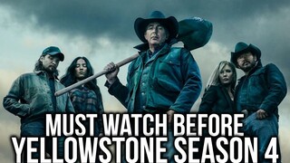 YELLOWSTONE | Everything You Need To Know Before Season 4 | Seasons 1-3 Recap