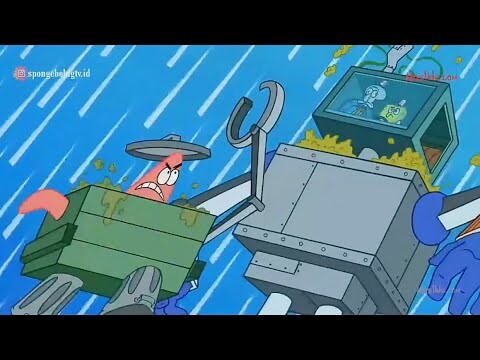 Pertarungan sampah || spongebob terbaru bahasa indonesia