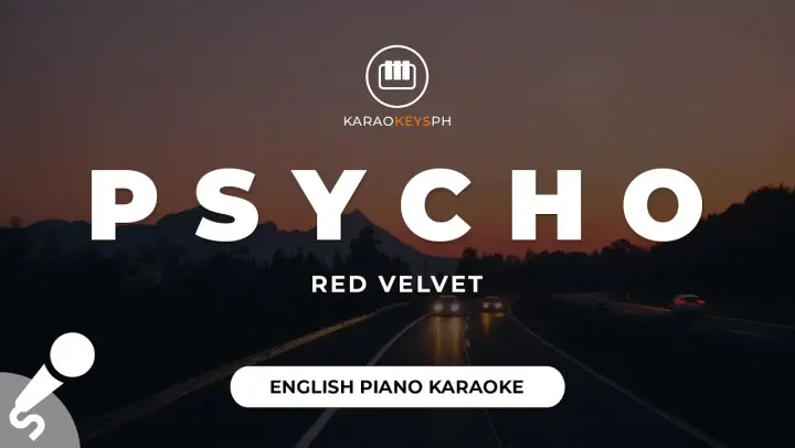 Psycho [English Ver.] - Red Velvet (Piano Karaoke )