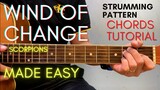 Scorpions - Wind Of Change Chords (Guitar Tutorial) for Acoustic Cover