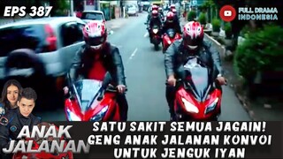 SATU SAKIT SEMUA JAGAIN! GENG ANAK JALANAN KONVOI UNTUK JENGUK IYAN - ANAK JALANAN