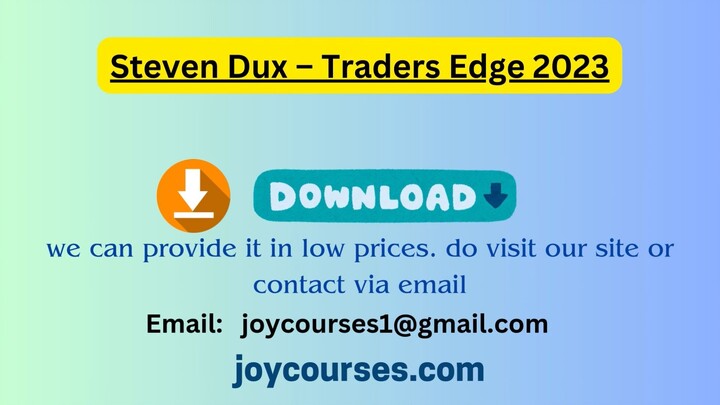 Steven Dux – Traders Edge 2023