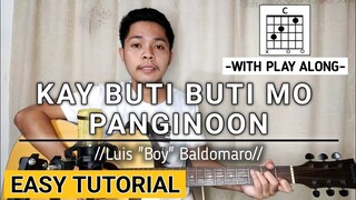 Kay Buti Buti Mo Panginoon - Luis "Boy" Baldomaro | Guitar Tutorial | Fellow Sheep Ricky