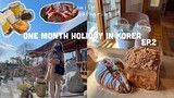 Spending with my family 1month holiday in Korea| went Korea's style cafe with sister's BF
