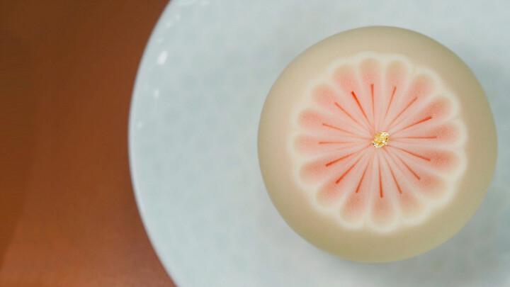 [Food]How to make wagashi 'Kiku'