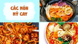 Tổng Hợp Các Món MỲ CAY Siêu Hấp Dẫn