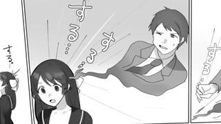 【性转漫画】小伙被大货车撞飞后附身到了女同学的身体里