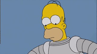 Simpson: Di masa depan, Homemo akan berubah menjadi robot Terminator, dan klon Homemo yang tak terba