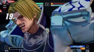 KOF15　オメガルガール　４０HITクライマックスコンボ　チャンピオンルガールの上手すぎるコンボ炸裂