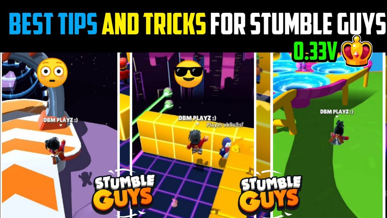 Noob, Pro and Hacker gameplay on Stumble Guys Multiplayer Royale