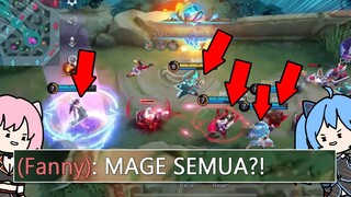 SATU TIM SATU ROLE??? - Mobile Legends Bang Bang