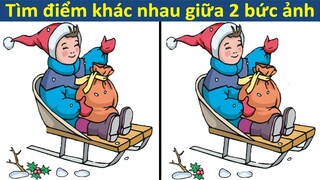 Thử sức với trò chơi tìm điểm khác nhau qua ảnh