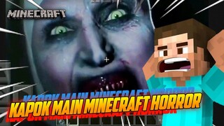 Kapok!!Senam jantung di awal Tahun 2021!! Berujung lempar HP 😂 | Minecraft Horror (Megan Horror)