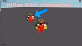 How To Add Animation To A Killer In Roblox Studio