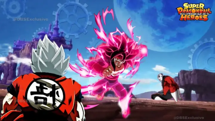 Super Dragon Ball Heroes Episode 44 Bardock SSJ4 Limit Breaker Destroy Goku & Jiren!!!