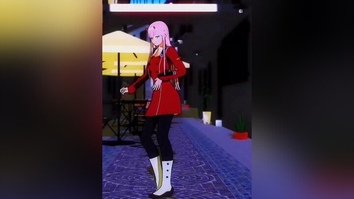 Zero Two 🤤🙁👑zerotwo xuhuonhtiktok edit mmd#anime