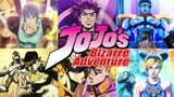 JoJo's Bizarre Adventure ALL OPENINGS w/ Lyrics [ENG/ROM] (1080p HQ)