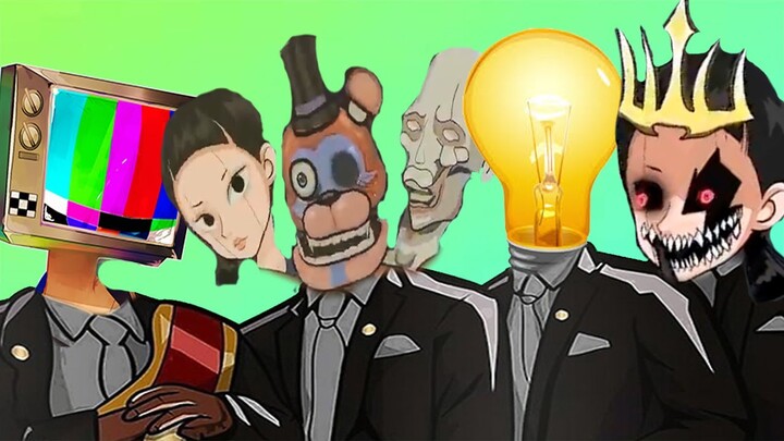 Tv Head Vs Quin Squid Doll Vs Triple Head - Coffin Dance Cover Meme ( Cover )