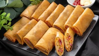 Tận dụng CƠM NGUỘI làm chả giò, NGON bất ngờ luôn nè | Spring Roll of out Cold Rice