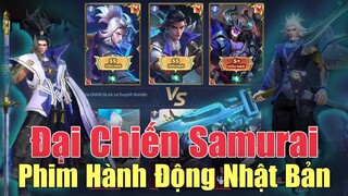 Bộ 3 Samurai đại chiến như phim hành động - Trận chiến không khoan nhượng khiến địch khóc thét