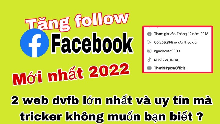 Cách Tăng Follow Facebook Mới Nhất 2022 - Tăng Follow Không Bị Tụt, Không Bị Checkpoint - TN Media