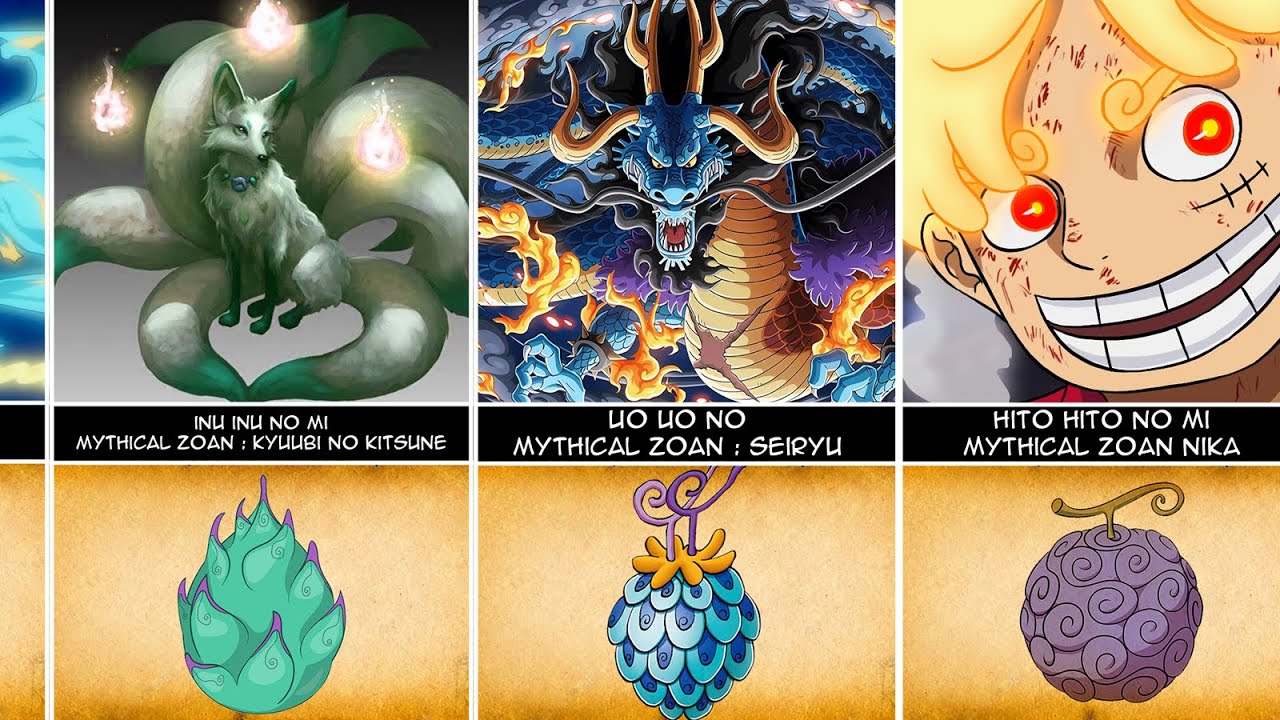 One Piece: 5 Most Powerful Mythical Zoan Devil Fruits That