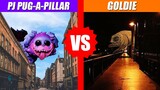 Giant PJ Pug-A-Pillar vs Goldie | SPORE