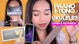 PAANO I-TONO ANG UKULELE?? ft. Hricane Metro-Tuner and gStrings | Jaytee Vlogs