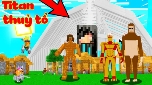 ONE VÀ NOOB YETI THÀNH CÔNG SỬ DỤNG ĐỘNG CƠ 3D TIÊU DIỆT TẤT CẢ TITAN_TITAN THUỶ TỔ EREN TRONG MC